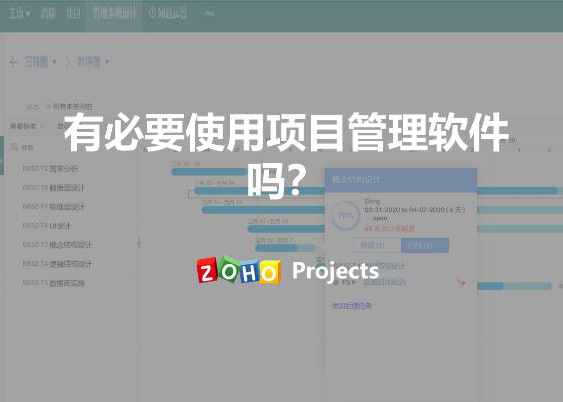 有必要使用项目管理软件吗？
