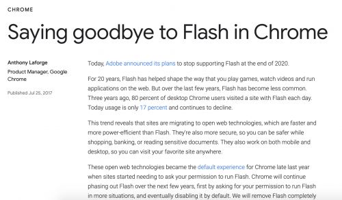 整理了一下 Adobe Flash Player相关链问题，怀念一下吧