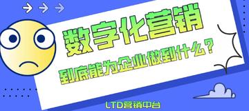 说了那么久的数字化营销，它到底能为企业做到什么？